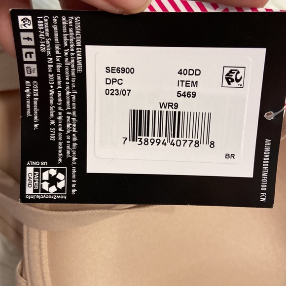 Maidenform Women’s Bra brand new with tags size 40DD nude color - Picture 9 of 12